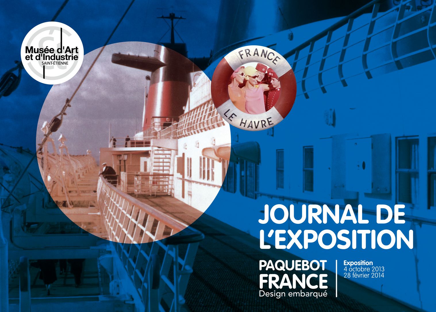 JOURNAL EXPOSITION PAQUEBOT FRANCE